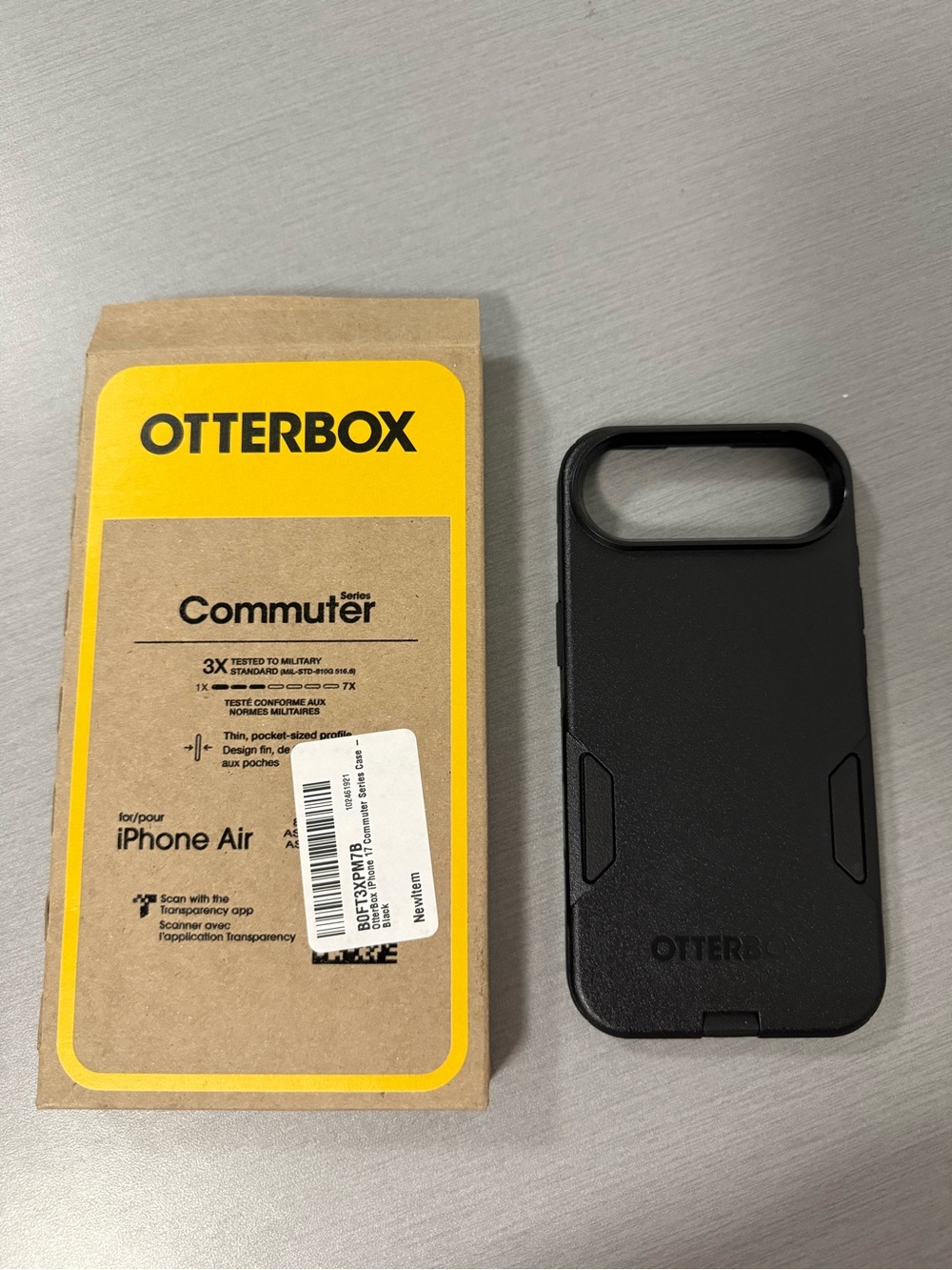 OtterBox Commuter Series Case for iPhone Air – Black